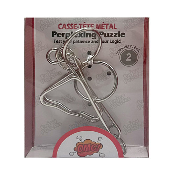 Металева головоломка "Perplexing puzzle" 5562D-18, 2 складність