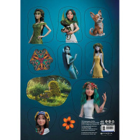 Набір дитячих наліпок "Мавка: Німфи"  1765002, 2 аркуша