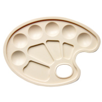 Палітра для малювання Овальна Атлас AS-0017, 23 х 17,5 см