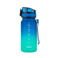 Пляшка для води UZSPACE 3034(Blue-Green) 350 мл, синьо-зелена