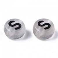 Декоративні намистинки для творчості Літери Dom Busin УТ100024898 в упаковці 170 шт