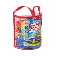 Конструктор дитячий "Автотрек” 70675, 40 деталей, рюкзак