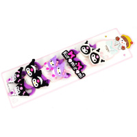 Резинка для волосся дитячі "Kuromi" 0108-410, 10 штук