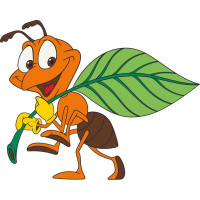 Розпис по полотну "Мураха" Art Craft 15044-AC 25х30 см                                                            