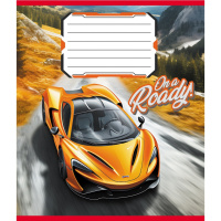 Зошит учнівський "В дорогу" 012-520163L-3 в лінію, 12 аркушів 