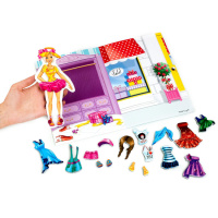 Магнітна гра Одягалка "Блондинка" Vladi Toys VT3204-30 Укр
