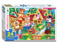 Дитячі пазли "Теремок" 82104 на 24 елемента
