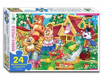 Дитячі пазли "Теремок" 82104 на 24 елемента