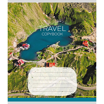 Зошит учнівський "Острови" 036-570175K-1 в клітинку, 36 аркушів