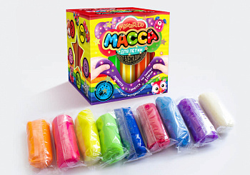 Набір тіста для ліплення Master Do 7596DT, 9 кольорів