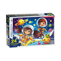 Дитяча гра-пазл "Космічні мандрівники" Енергія Плюс 188410, 24 елементи