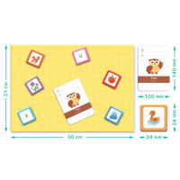 Розвиваюча магнітна гра "Англійська Азбука" DoDo 200214