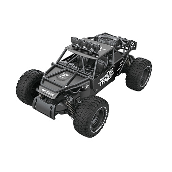 Автомобіль OFF-ROAD CRAWLER з р/к - RACE (матовий чорний, метал. корпус, акум.6V, 1:14)