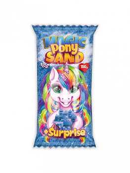 Набір для творчості "Кінетичний пісок "Magic Pony Sand" MPS-01-01, 150 г