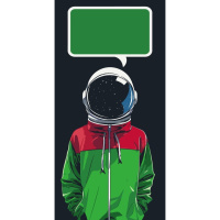 Листівка за номерами "Космонавт" 16116-AC 40х80 см