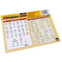 Картонка-підказка Німецька Мова 1 клас 109265