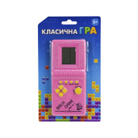 Дитяча інтерактивна іграшка "Класична гра Тетріс" 725-60(Pink) рожевий