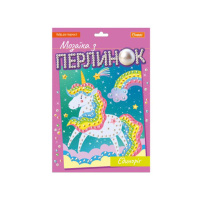 Дитячий набір для творчості "Мозаїка з перлин єдиноріг" НТ-38-03