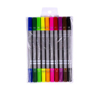 Дитячі Фломастери "Двосторонній" COLOR-IT 108-10F 10 кольорів