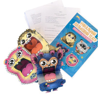 Картонний набір для лялькового театру "Всезнайки" 0027-VCHR Укр