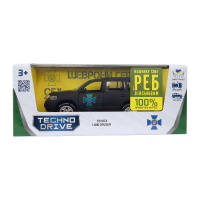 Автомодель серії "Шеврони Героїв" – TOYOTA LAND CRUISER – "ЦСО "АЛЬФА"