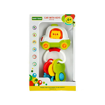 Дитяча музична іграшка "Машинка з ключиками" 8657