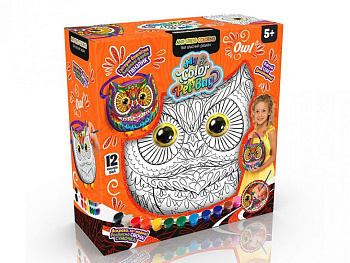 Дитяча сумка-розмальовка "My Color Pet-Bag" CPB-01-01U-2U-3U, 3 види