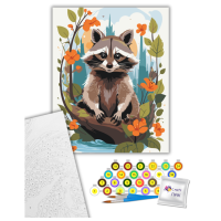 Картина за номерами  "Забавний полоскунчик" Art Craft 11596-AC 40х50 см                                                   