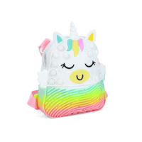 Дитяча сумочка-рюкзачок "Єдиноріг" 9882(White) розмір 20 см