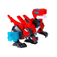 Динозавр-трансформер Раптор-Бот Dinoster EU580840-1 бокс для зберігання, червоний