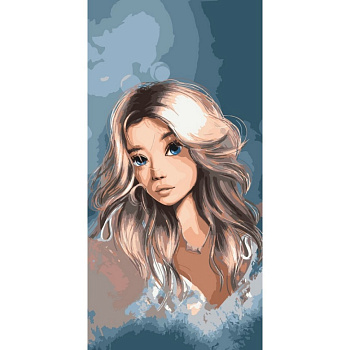 Картина за номерами "Досконала" ©DESHKO.NATASHA 10126-AC 40x80 см