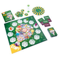 Дитяча настільна гра "IQ300" VT8055-46 колесо фортуни, пісочний годинник