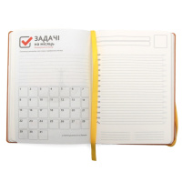 Щоденник-мотиватор недатований Густав Клімт "Поцілунок" 21201-KR у книжковій палітурці