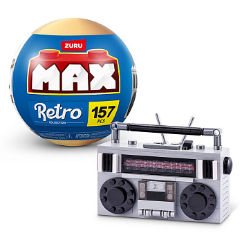 Конструктор у капсулі Касетний магнітофон MAX 83185DGQ8 серії "Retro" S1