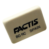 Гумка шкільна прямокутна CNF80RC, м'який