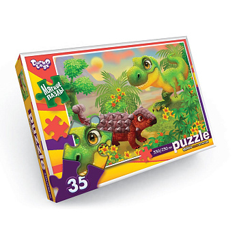 М'які пазли "Тиранозавр" S35-10-14, 35 елементів