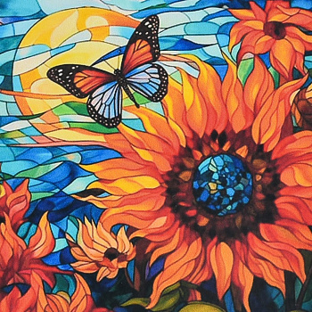 Алмазна мозаїка "Промінь сонця" DEEX16284 не повна викладка 30х30 см