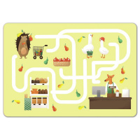 Дитячі розвивальні картки "Пиши-стирай Лабіринти" 1781001