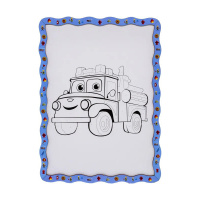 Дитячий набір для розпису по дереву "Пожежна машина" Puz-22954 формат А4