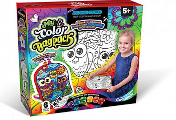 Комплект креативного творчості My Color BagPack CBP-01 рюкзак-розмальовка