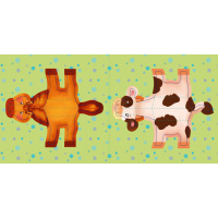 Розвиваюча книжка Пограй-но в театр "Хто що каже?" 801006 з відео інструкцією