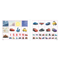 Розвиваючий зошит "Расту разом з Disney Тачки" 1268002 вік 5-6 років